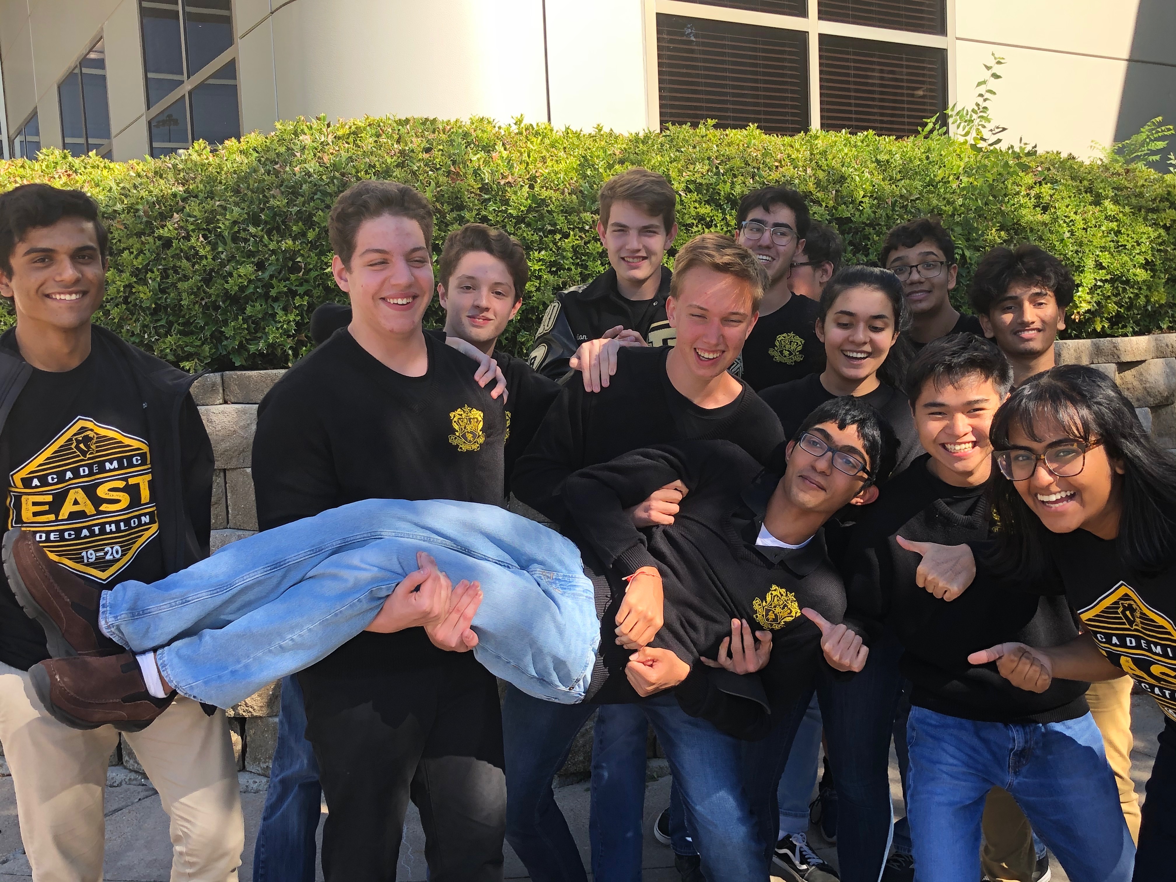 Academic Decathlon - I joined the Plano East Academic Decathlon team in 2019, and participated as the highest scoring varsity member in the 2019-2020 season, where the team won first place at several regional meets, qualified for state and ended up 14th overall in the State and 9th large school, out of more than 60 state qualifying schools. I personally won medals in Economics, Social Science, Art and Literature.